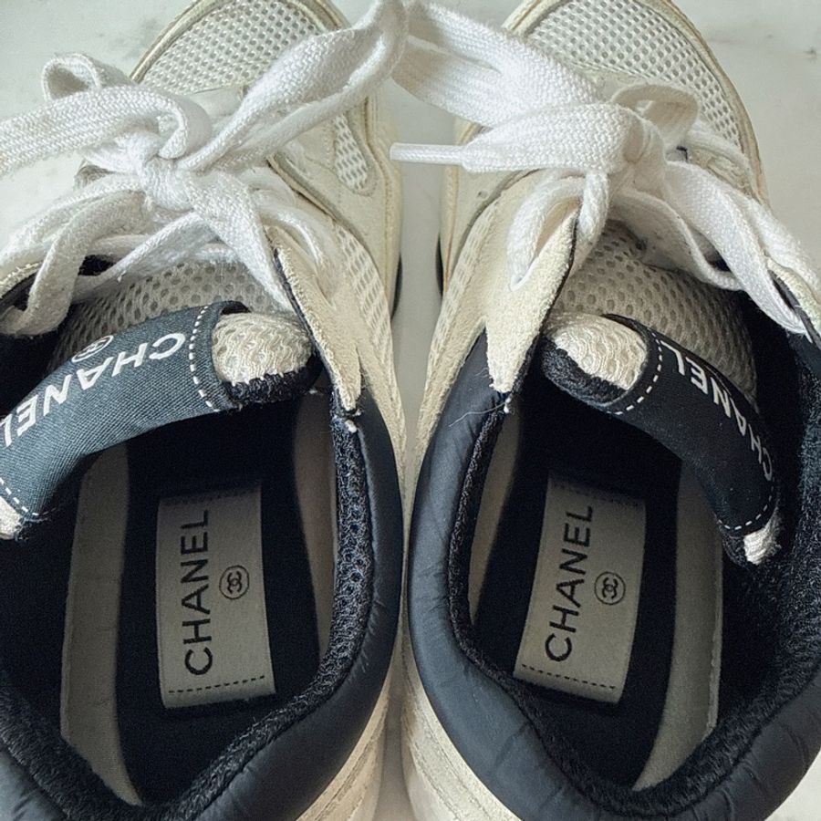Chanel✨熊貓黑白休閒鞋35-17