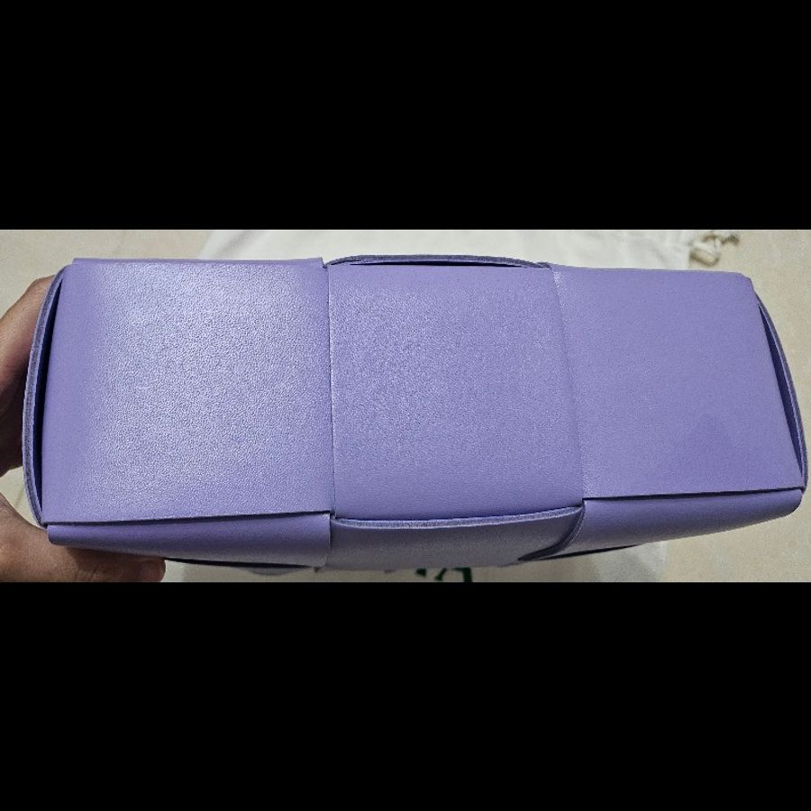 BottegaVeneta BV 葆碟 Mini Arco Tote Bag 迷你手提托特包可斜咩 薰衣草淺紫色 羊皮意大利製造-8
