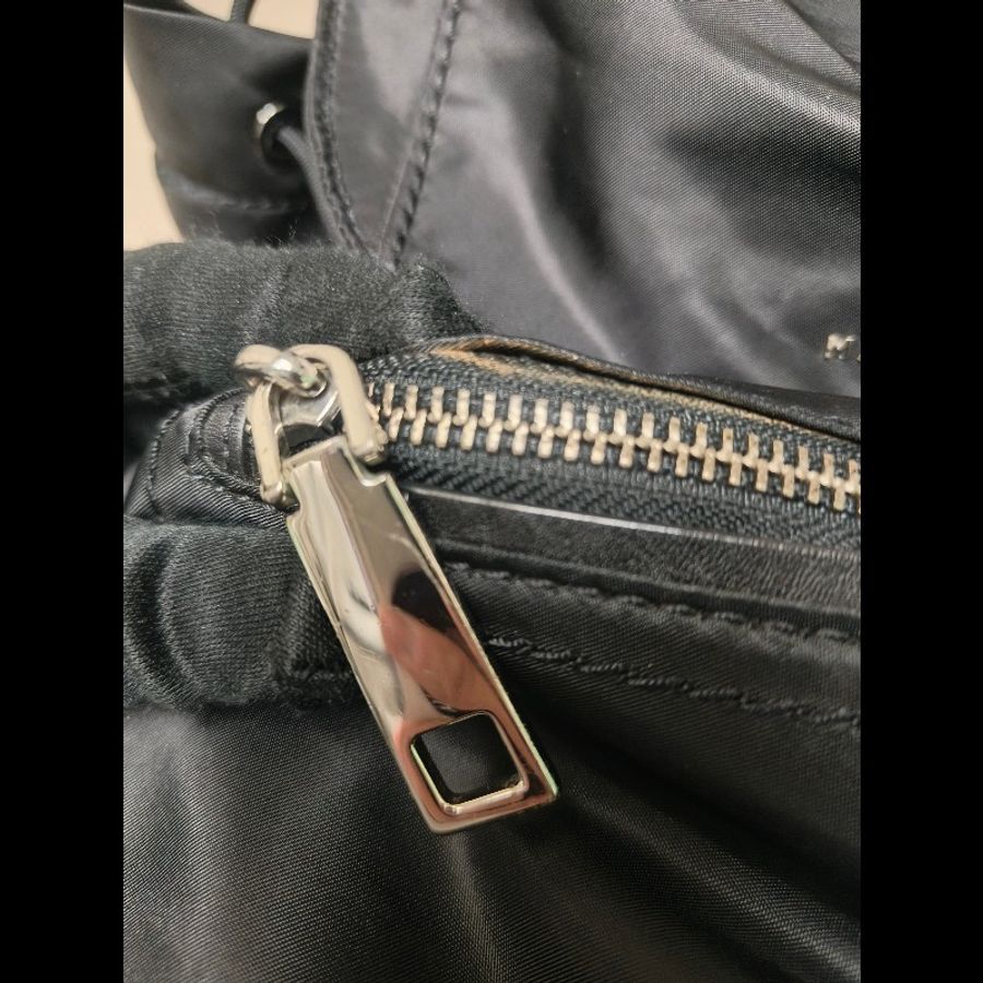 【8成新】㊣✨ Marc Jacobs✨馬克·雅各布斯 MJ 黑色 輕量 帆布 束口 後背包/二手精品/二手包/保證正品-49
