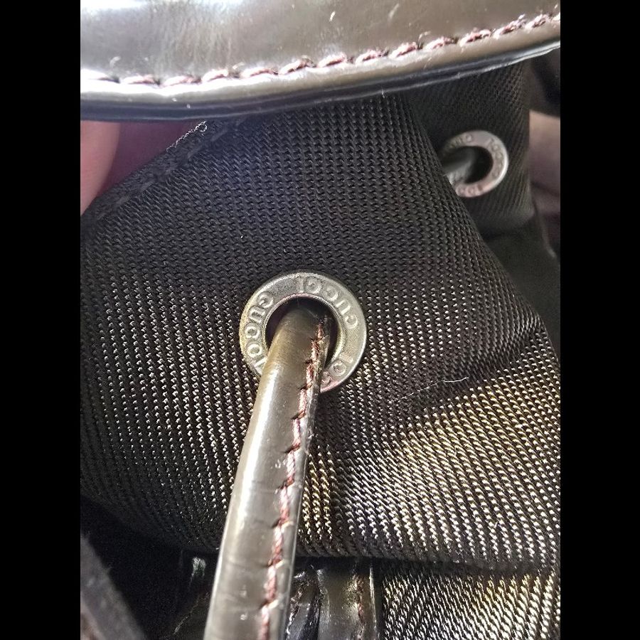 GUCCI 竹節迷你後背包-21