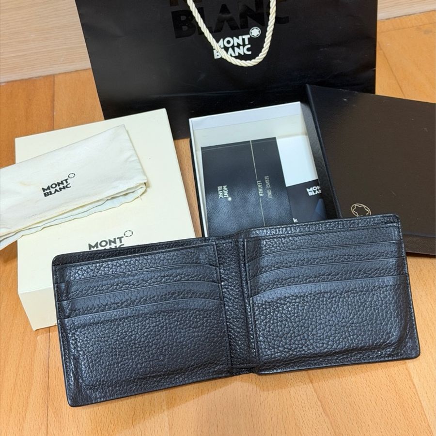 萬寶龍 Montblanc 男短夾(配件超齊全!)-10