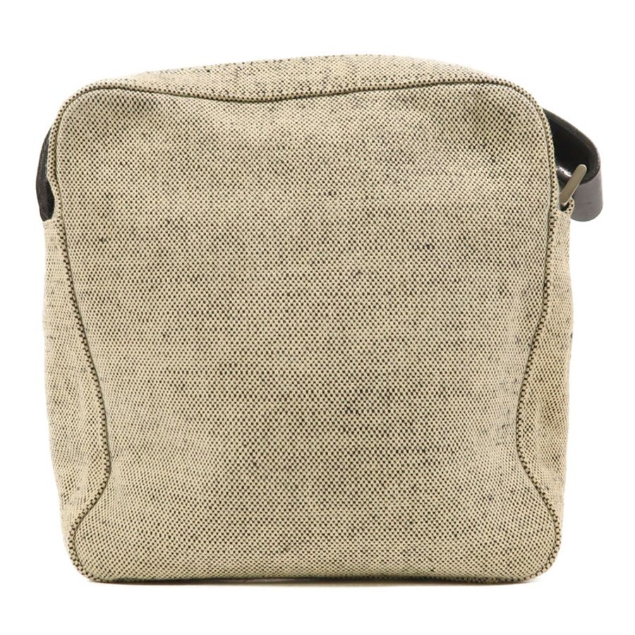 PRADA 帆布Shoulder Bag銀扣肩背袋-1