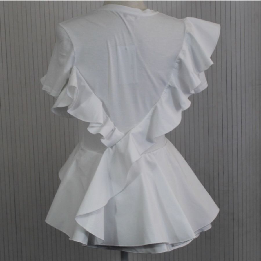 Alexander McQueen 白色全绵上衣-1