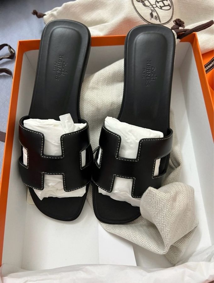 Hermes Oran 拖鞋 #38 38.5-0