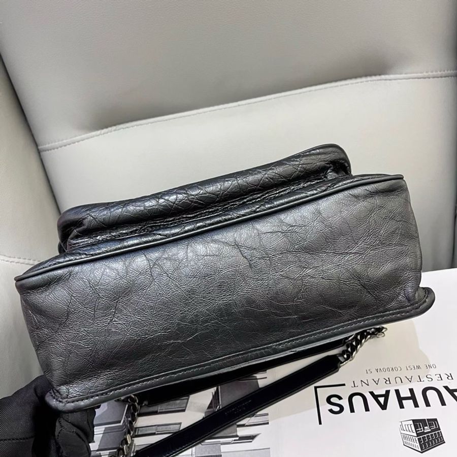 YSL黑銀niki 中號-7