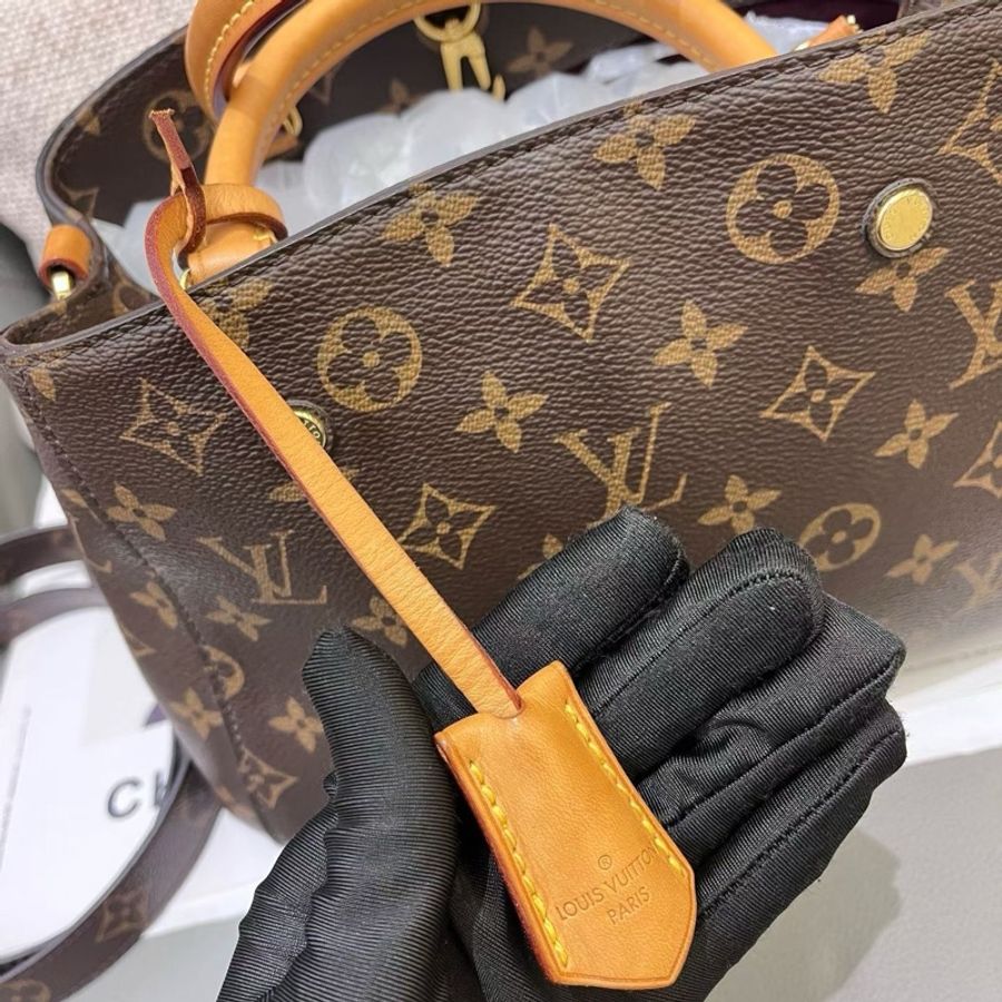 LV經典爆款老花蒙田bb-5