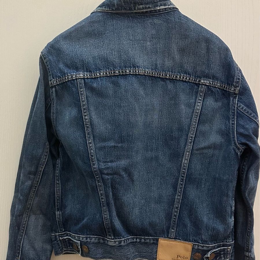 Ralph Lauren 女生丹寧牛仔夾克-1