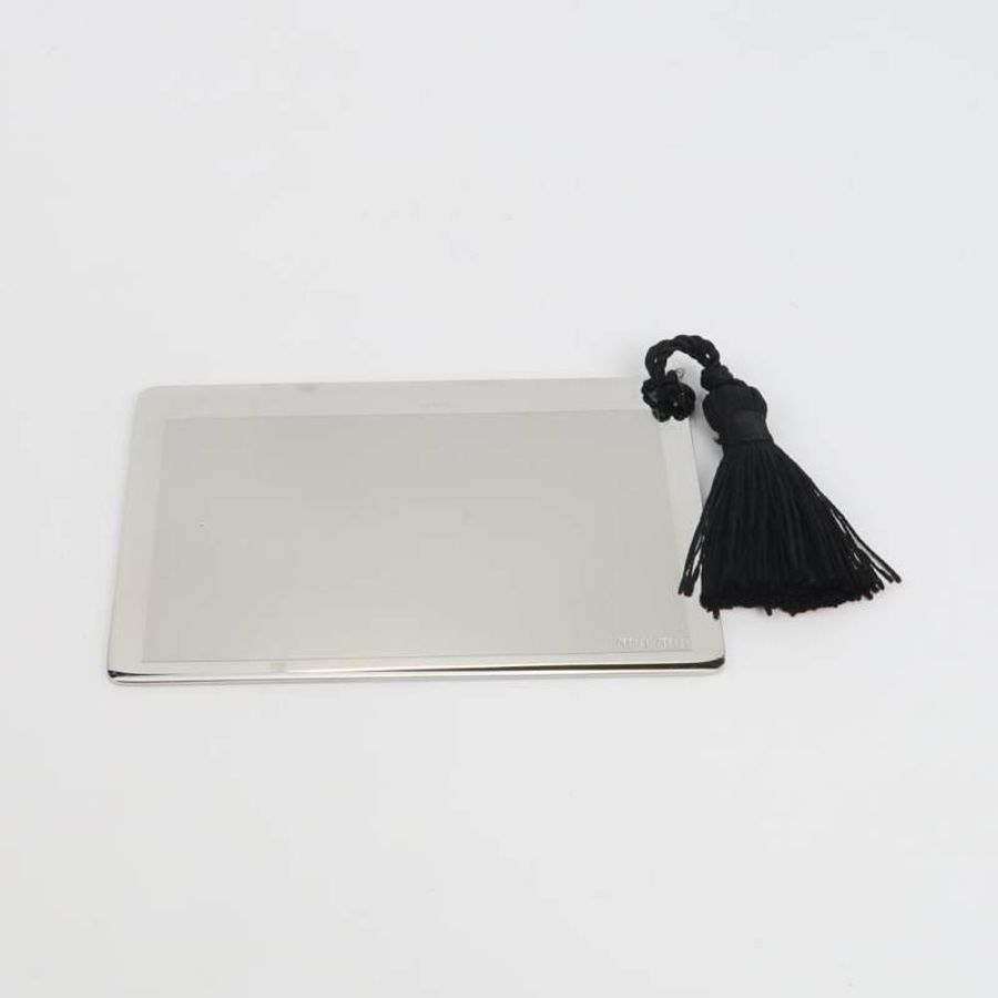 Miu Miu羊皮珍珠裝飾斜挎包單肩包-8