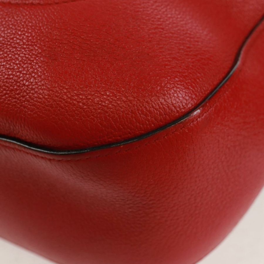【日本直送】PRADA 紅色金色皮革肩背包,正品編號 159088V-15