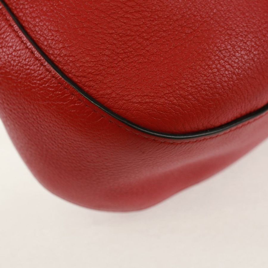 【日本直送】PRADA 紅色金色皮革肩背包,正品編號 159088V-16