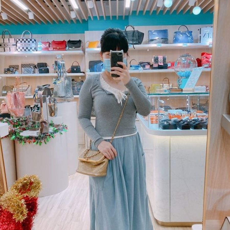 MS0444 Chanel 香奈兒 小羊皮 香檳金 手提肩背包 小號My Crush Bag Small Lambskin Metallic Gold x GHW-2