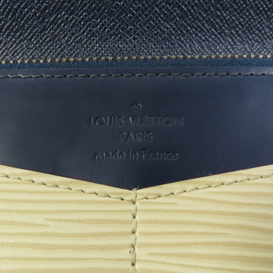 LOUIS VUITTON Epi Portefeuille Flore長錢包-7