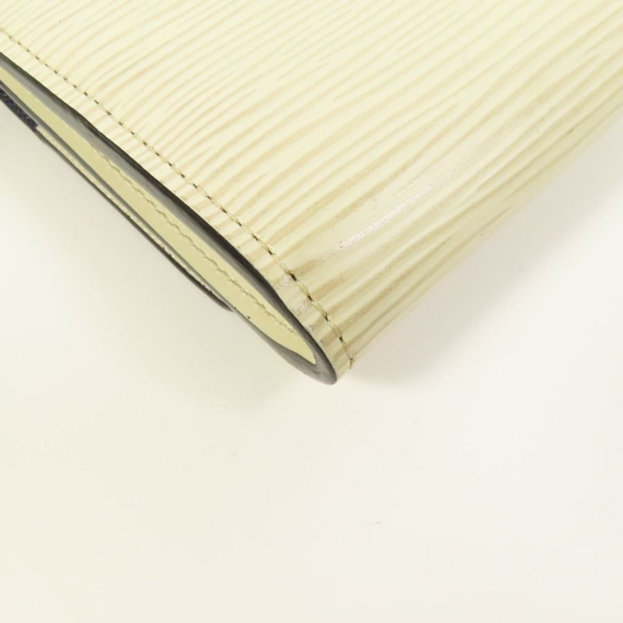 LOUIS VUITTON Epi Portefeuille Flore長錢包-11
