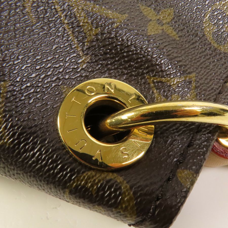 LOUIS VUITTON Monogram Artsy MM金扣肩背袋-5