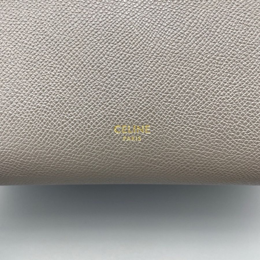 celine賽琳鯰魚包中號灰色-4
