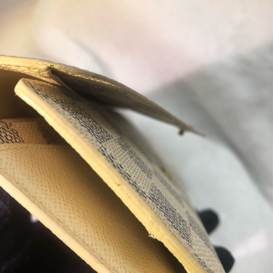 LV Damier Azur Sarah 白棋盤長夾XB534-17