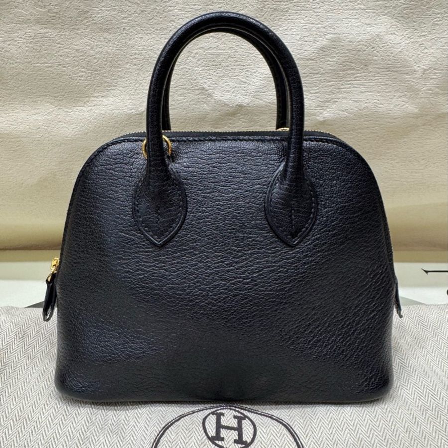 Hermes爱马仕 黑金保龄球mini C刻-1