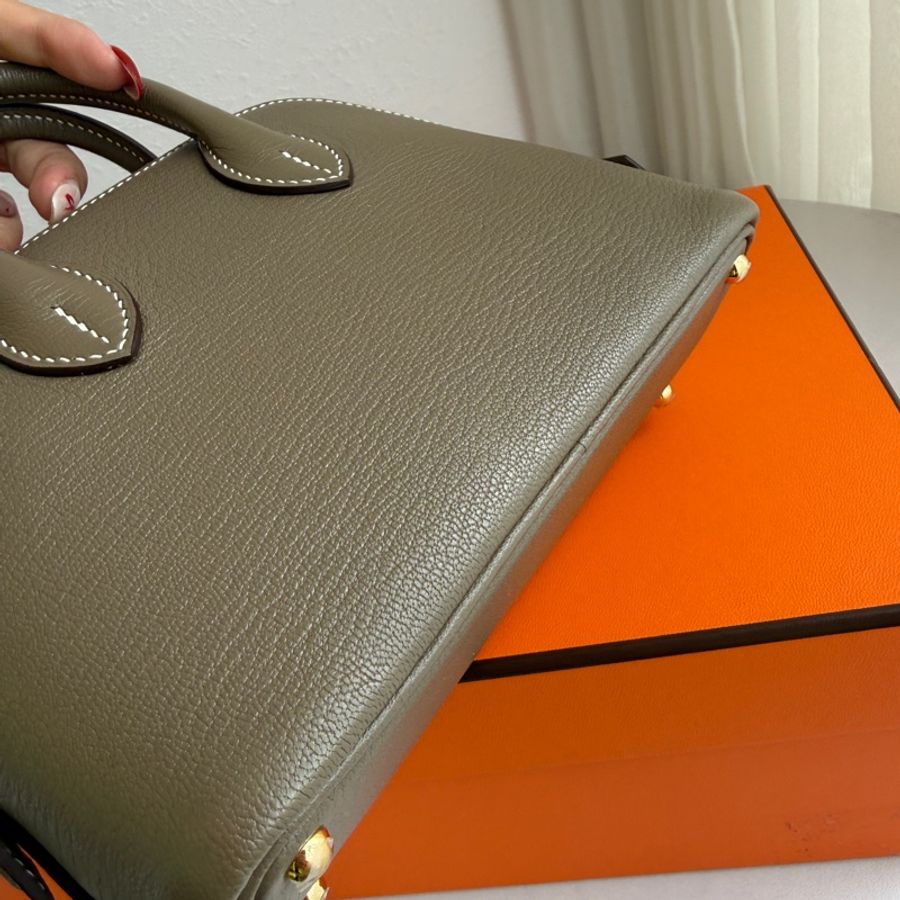 Hermes bolide mini 大象灰-19