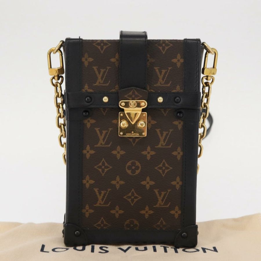 【日本直送】路易威登 Monogram Pochette Trunk 垂直手袋 M63913 LV 正品 146560SAM-11