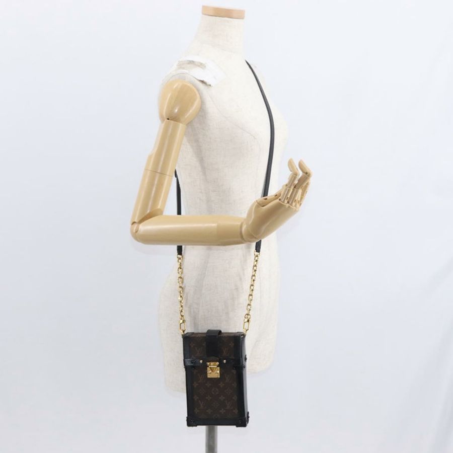 【日本直送】路易威登 Monogram Pochette Trunk 垂直手袋 M63913 LV 正品 146560SAM-25
