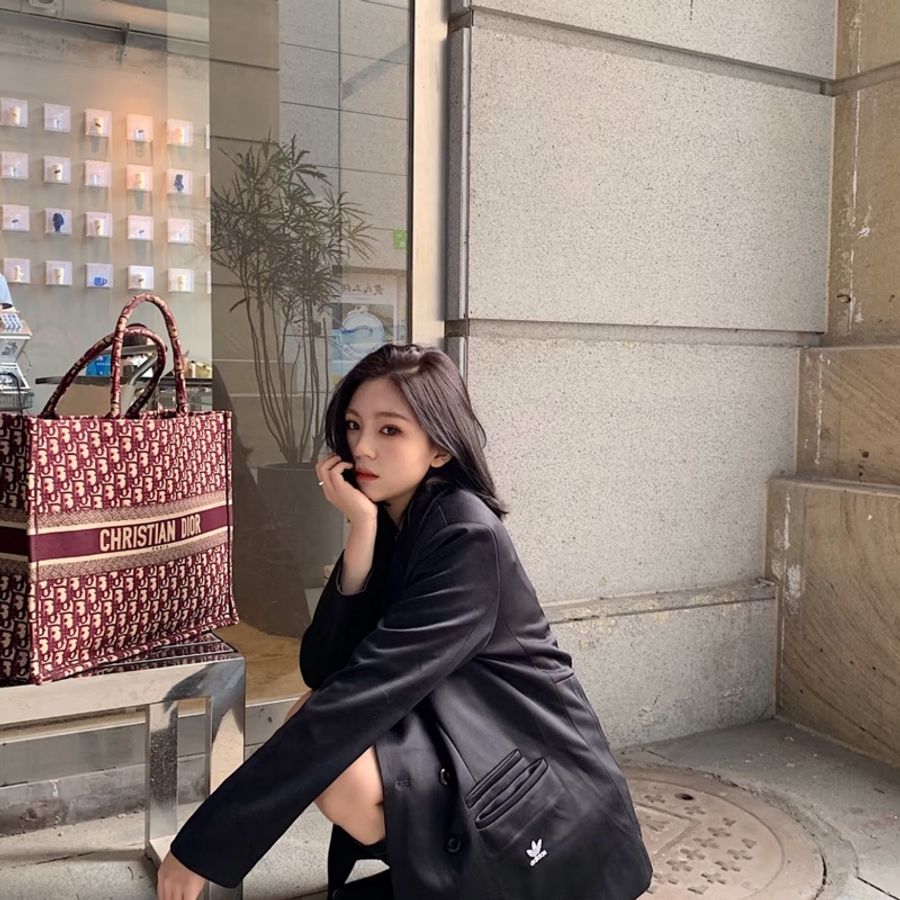 Dior Book tote 酒紅色 GM 拍拍圈最低價 送內膽包、絲巾-1