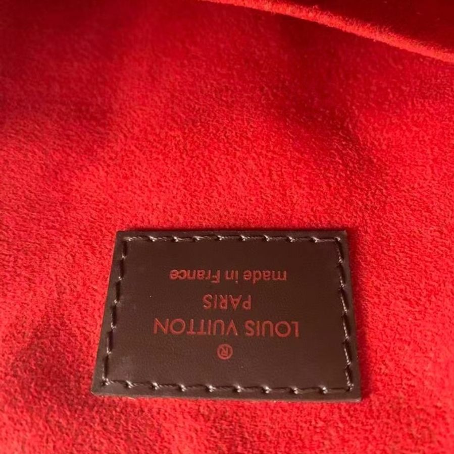 二手LV/路易威登棋盤格Trevi葫蘆包 經典棕色棋盤格配色,包有輕微異味,具體使用痕跡看圖-5