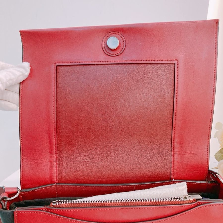 MS0460 CELINE 思琳翻蓋式單肩包包FRAME BAG CALFSKIN-14