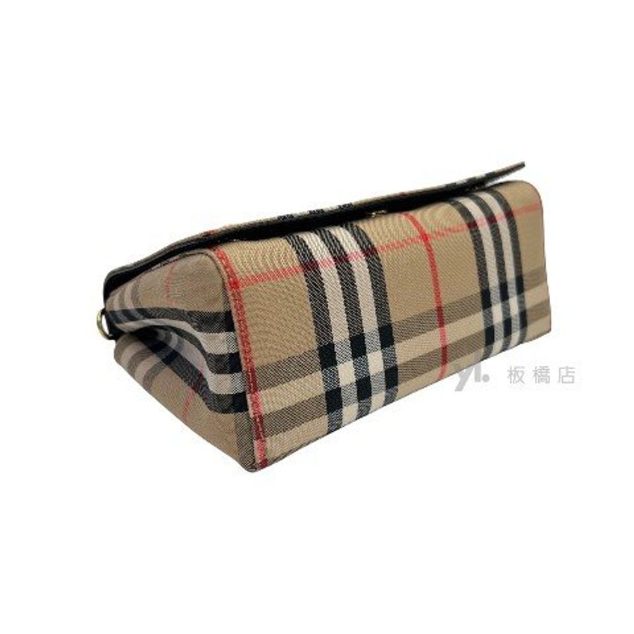 Burberry Note格紋斜背包-5