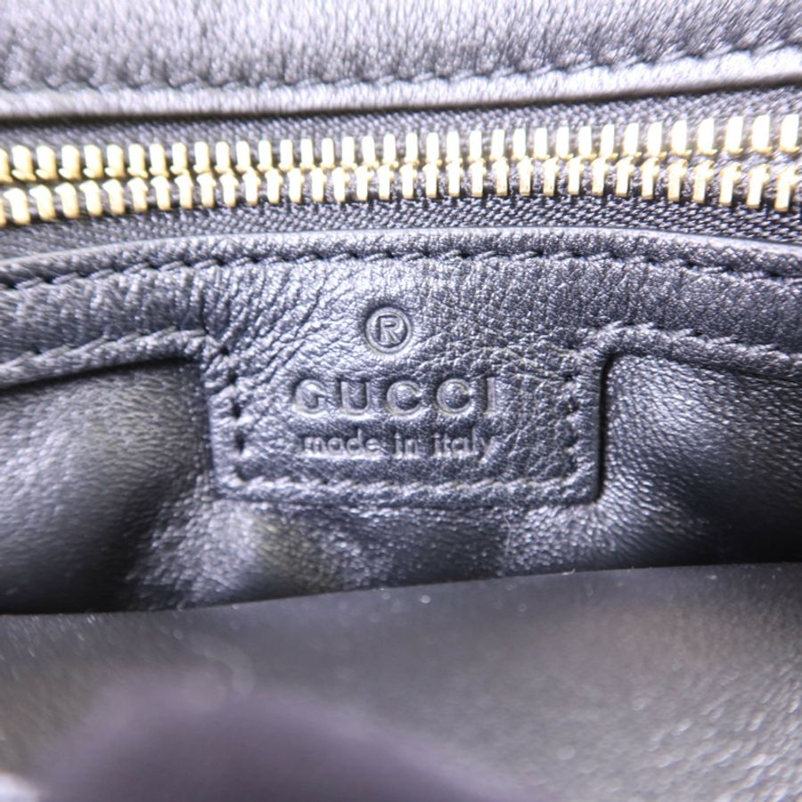 GUCCI 牛皮皮革Blondie金扣手挽肩背兩用袋-6
