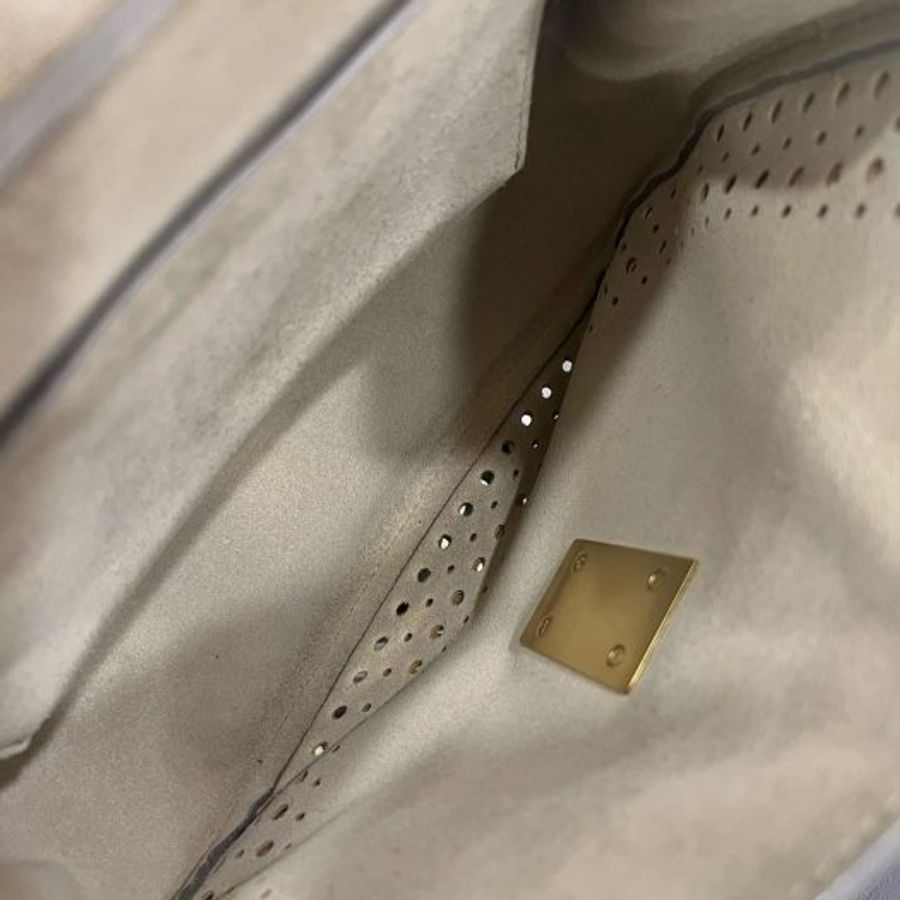 東區正精品㊣Chloe Drew 駝色全皮洞洞金扣小豬包斜背包 RZ3965-4