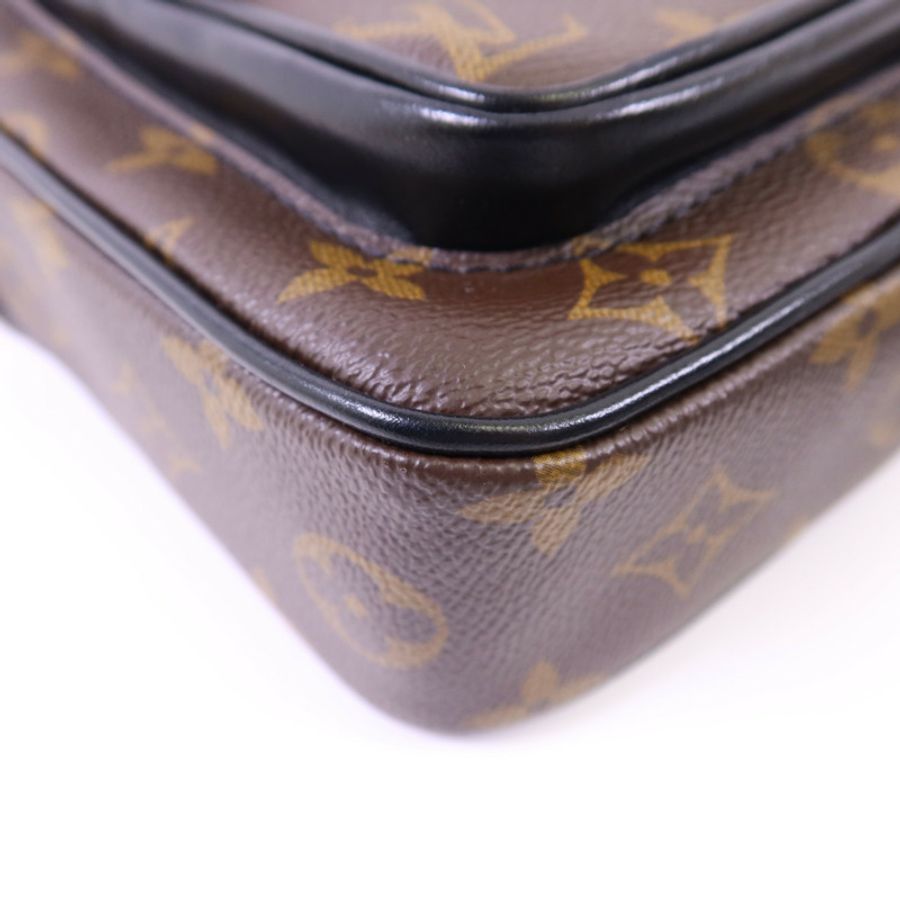 LOUIS VUITTON Monogram Macassar Christopher Wearable Wallet肩背袋-10