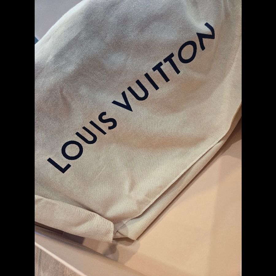 Louis Vuitton Onthego MM 帆布印花手提肩背包(焦糖x卡其棕)-11