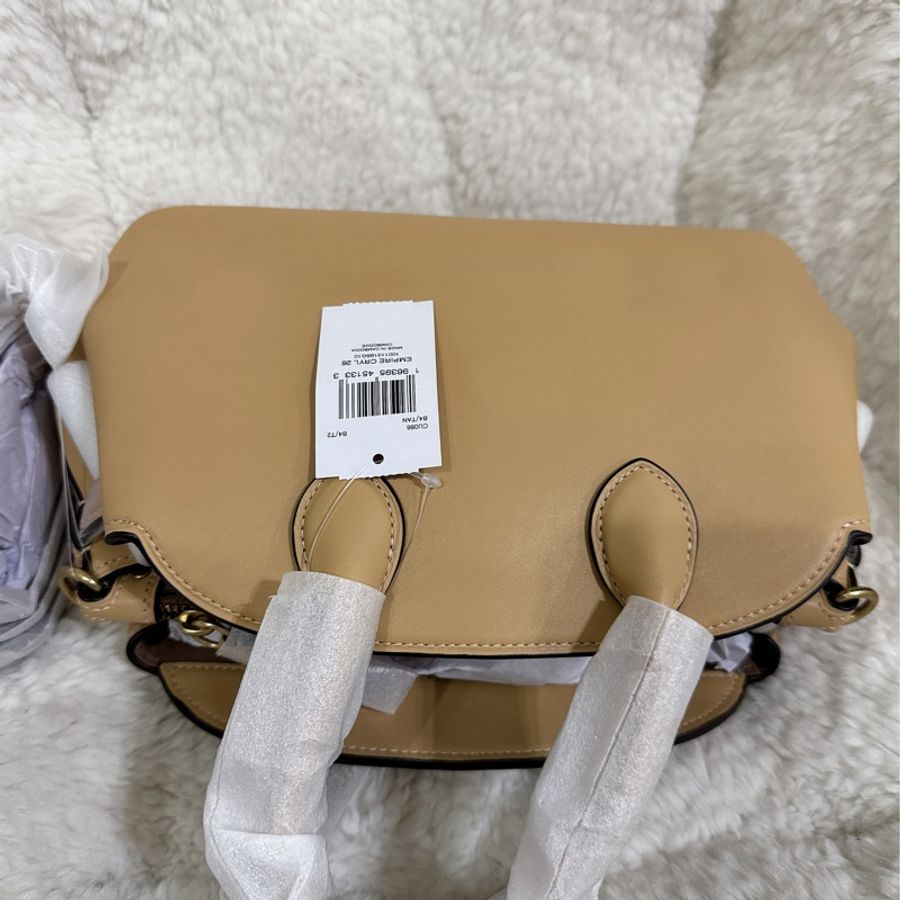 未使用Coach Empire Carryall 26 皮革手袋-8