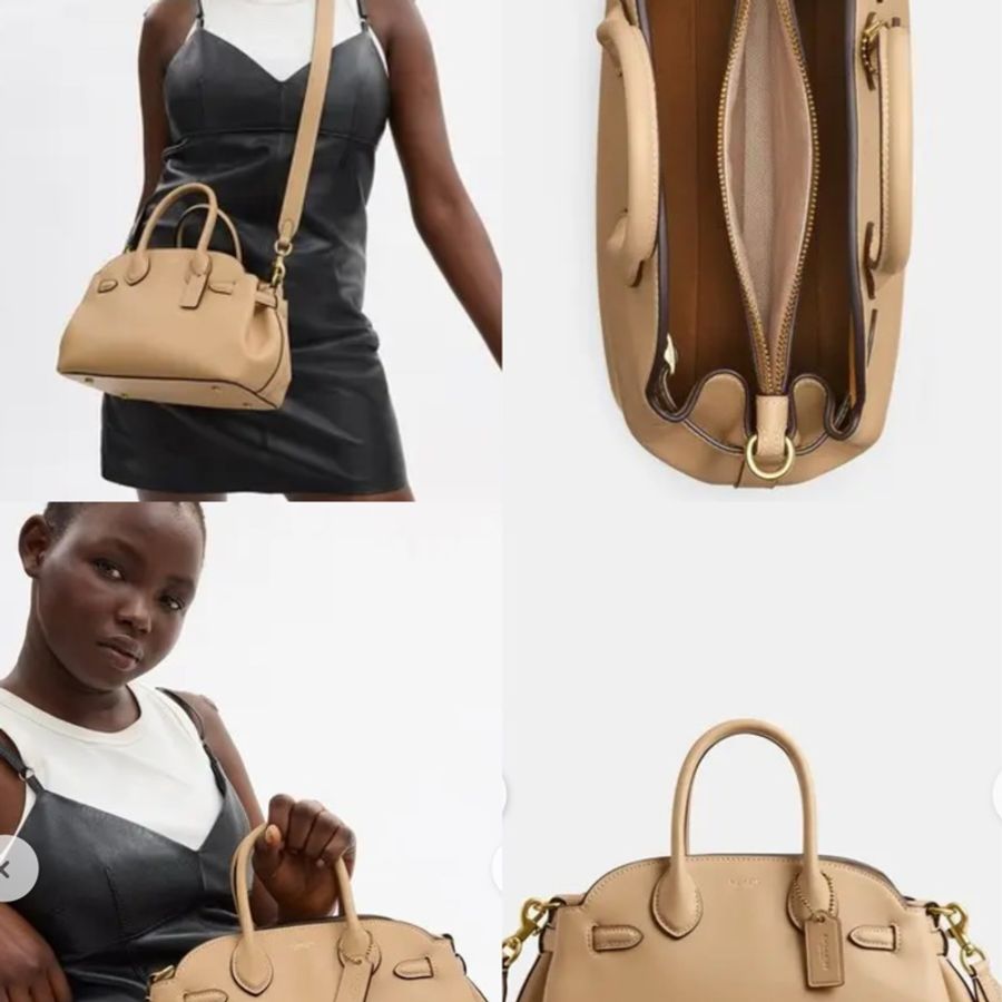 未使用Coach Empire Carryall 26 皮革手袋-9