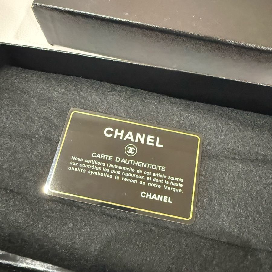 Chanel 2.55 仿舊深藍色長夾-9