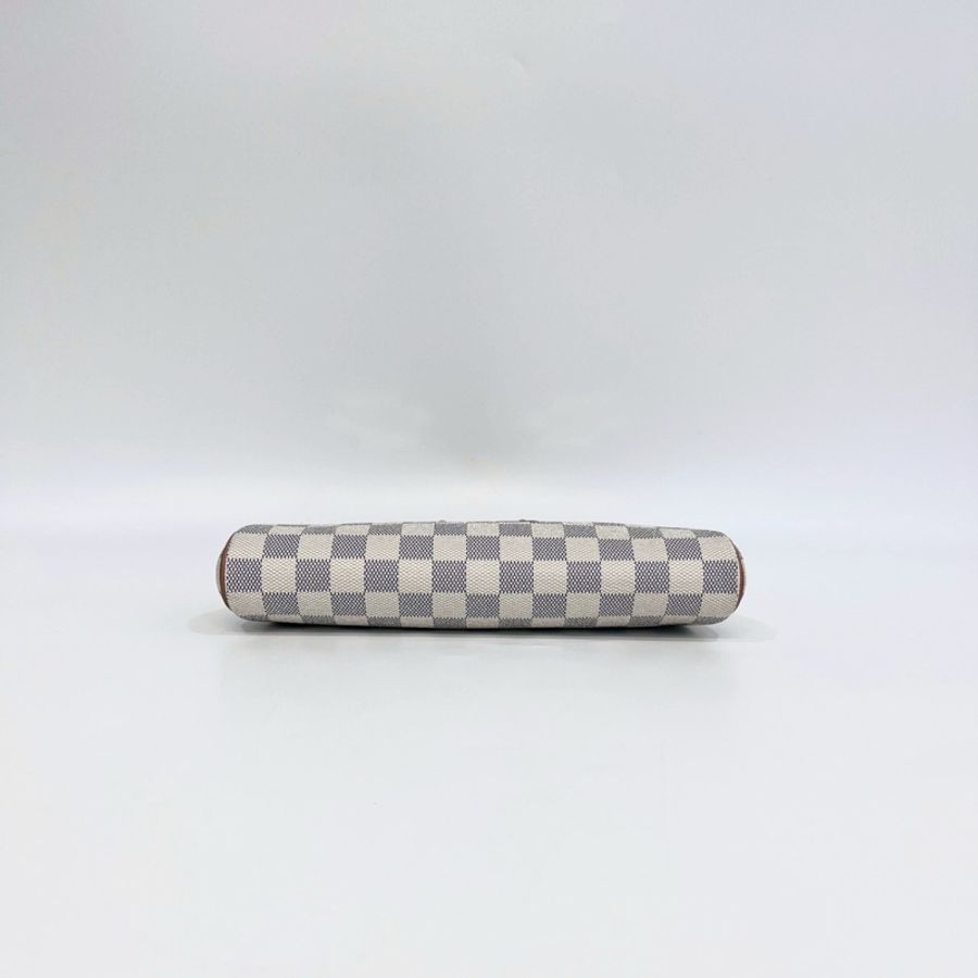 🕯️路易威登EVA白棋盤格LV白色棋盤格Damier Azur Eva鏈條斜背包N55214-10