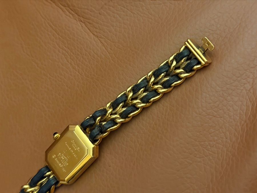 Chanel 皮穿練手錶 M碼-8
