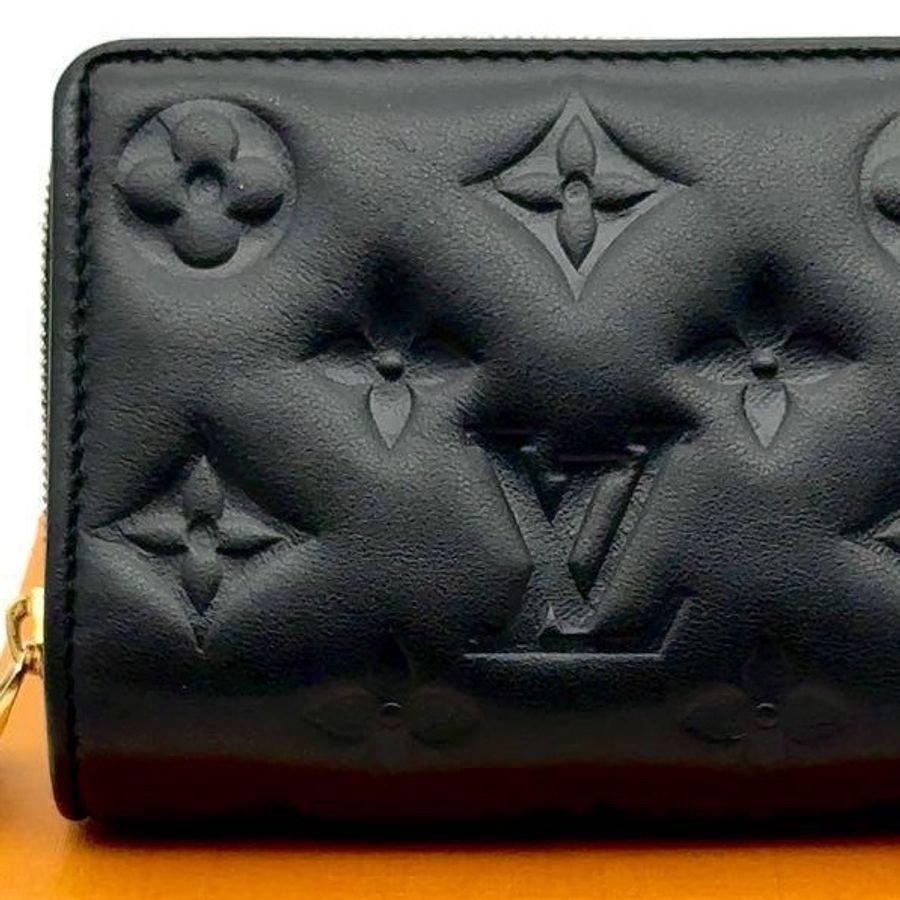 🌷LouisVuitton 壓紋短夾錢包|經典花紋✦fufu style 精品✦ 氣質款|-8