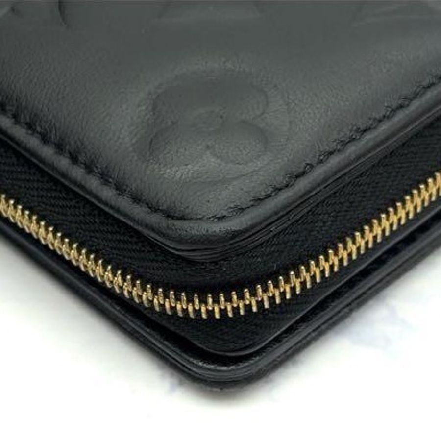 🌷LouisVuitton 壓紋短夾錢包|經典花紋✦fufu style 精品✦ 氣質款|-14