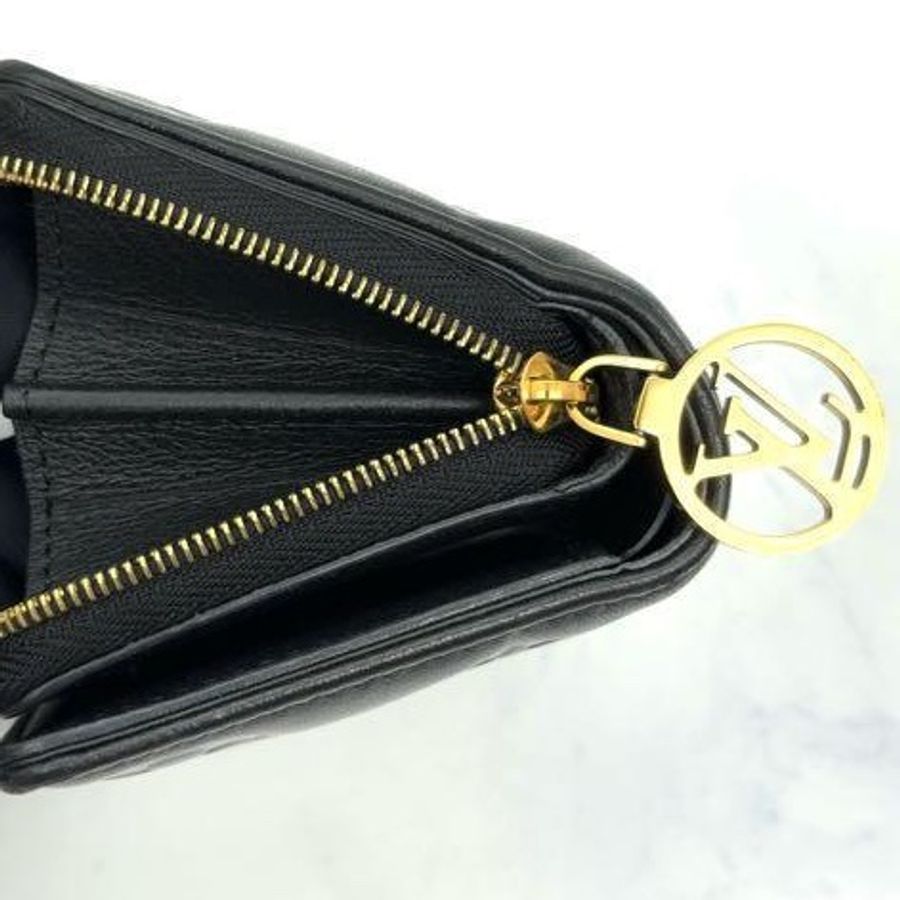 🌷LouisVuitton 壓紋短夾錢包|經典花紋✦fufu style 精品✦ 氣質款|-30