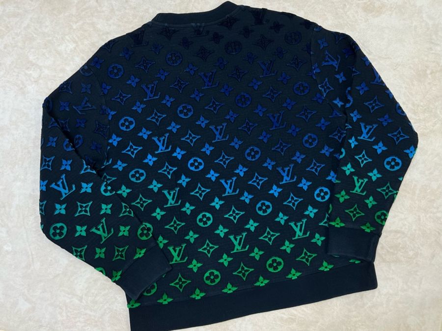 ❗️保留中勿下單Louis Vuitton LV Monogram 漸層衛衣-6