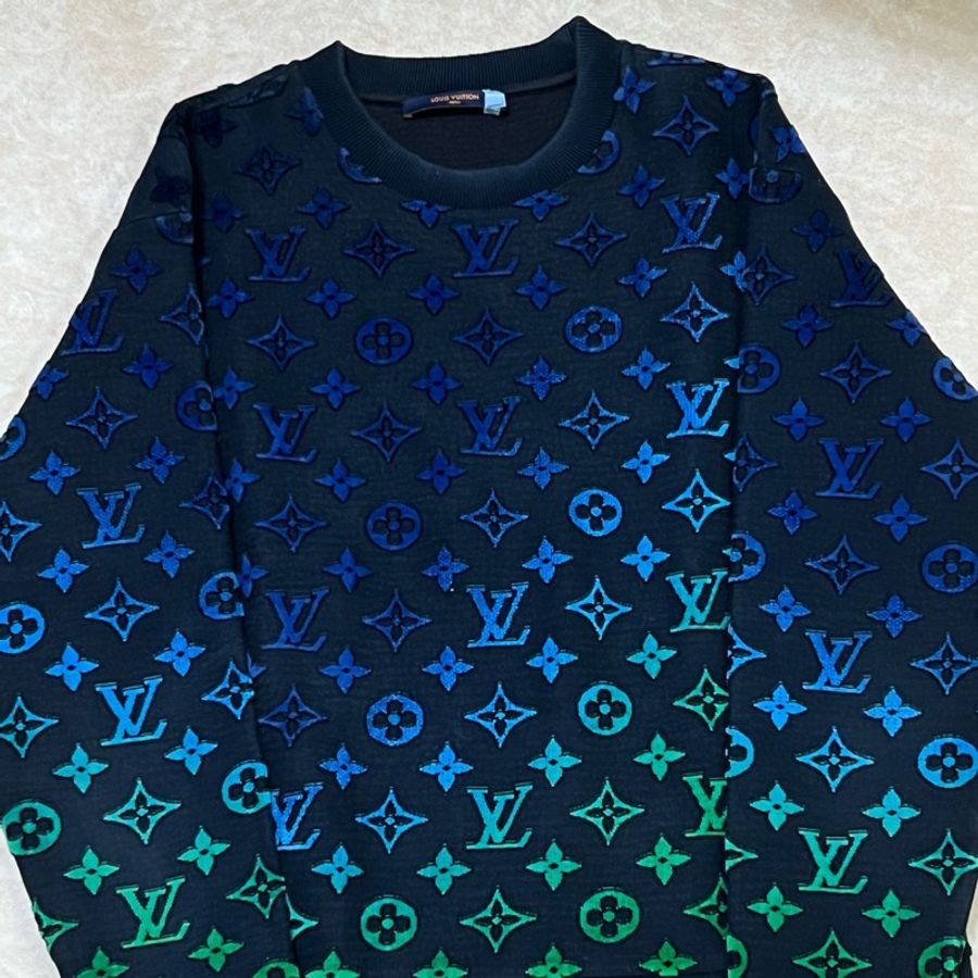 ❗️保留中勿下單Louis Vuitton LV Monogram 漸層衛衣-13
