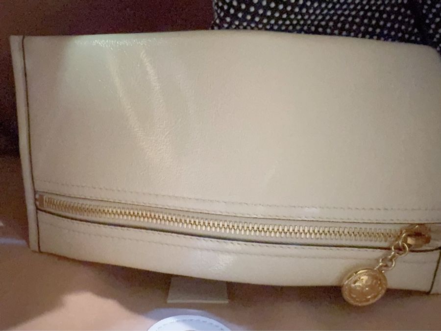 Gucci小牛皮虎頭包/Rajah Chain Leather Large tote bag-2