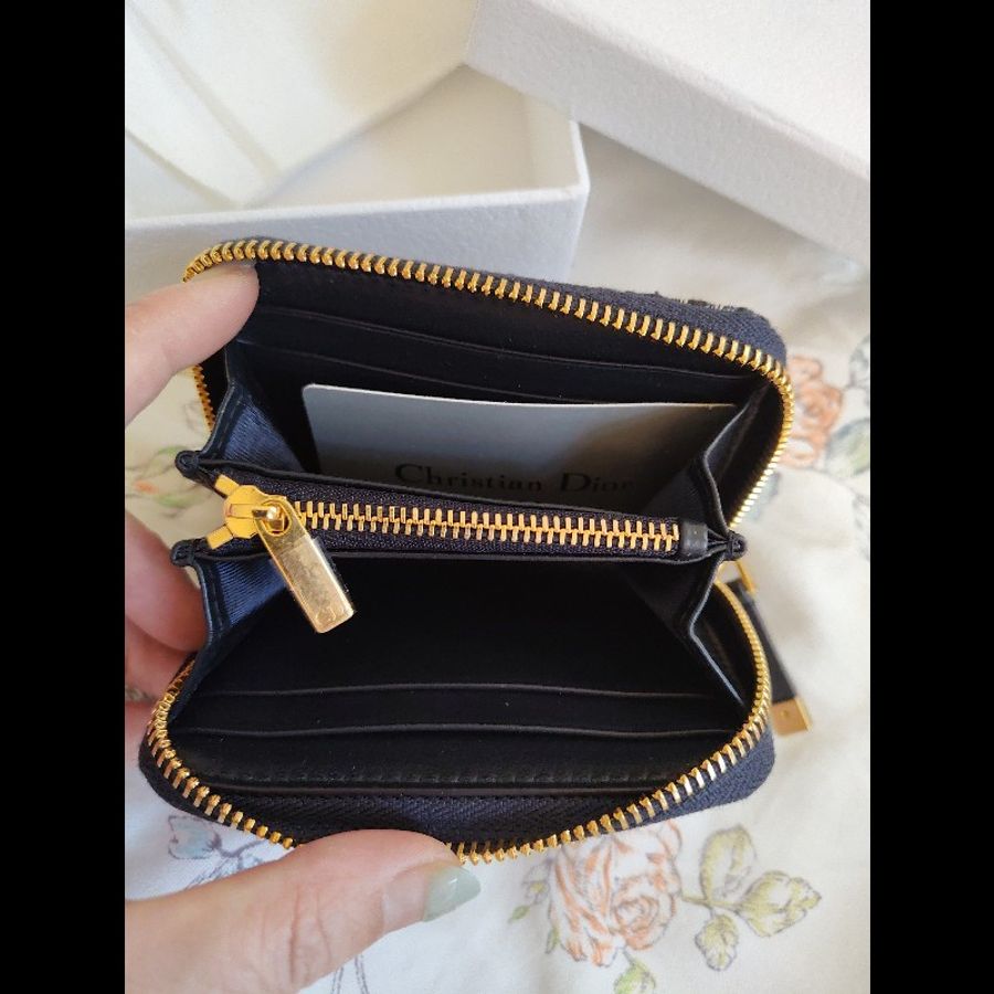 DIOR ㄇ字蒙田拉鍊零錢包-12