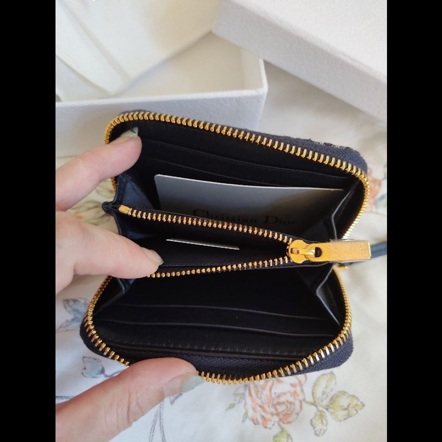 DIOR ㄇ字蒙田拉鍊零錢包-13