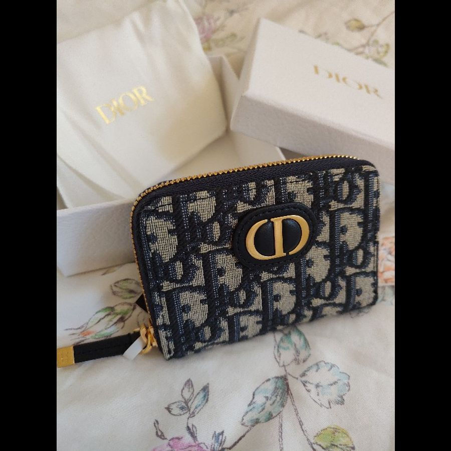 DIOR ㄇ字蒙田拉鍊零錢包-15