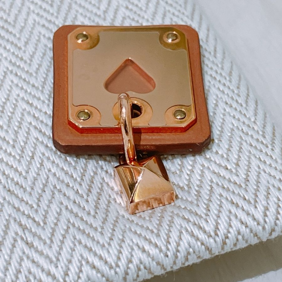 TK1912 HERMES 愛馬仕撲克紅心耳環AS DE COEUR EARRINGS-4