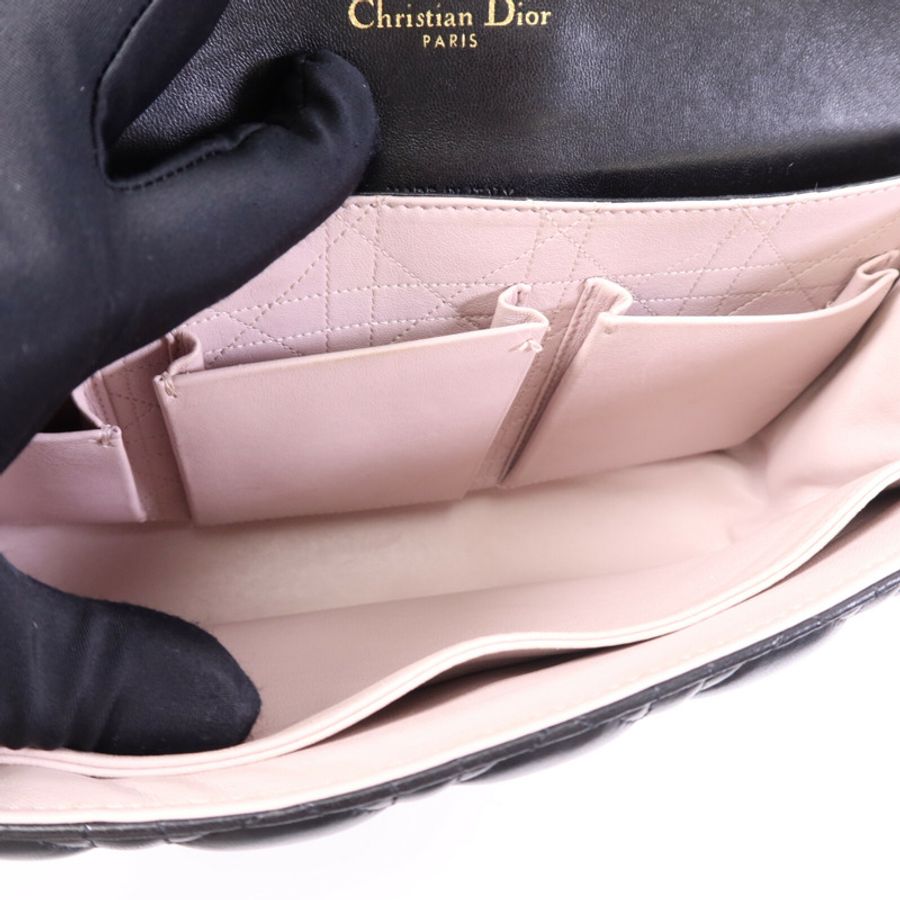 Dior 羊皮皮革Miss Dior金扣鏈帶肩背袋-4