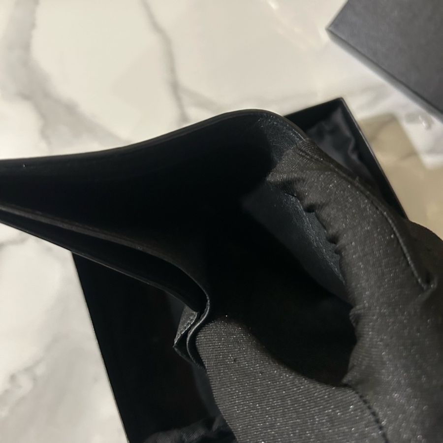 ✨Saint Laurent YSL so black 黑色鱷魚壓紋 🖤-5