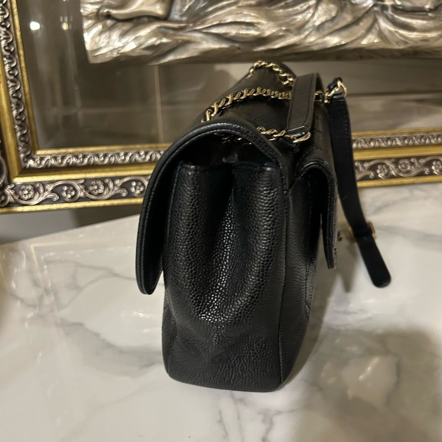 ✨Chanel 小號雙面郵差包 超級酷 雙面都好看 99🖤-4